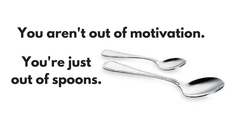 Motivation or Spoons?