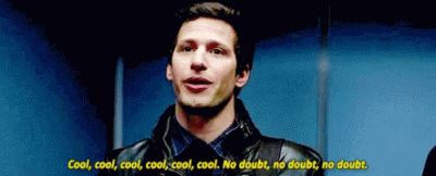 Gif of Andy Samberg.