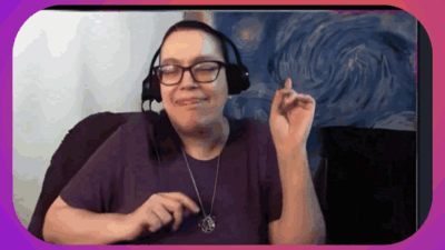 Briar dancing in a chair